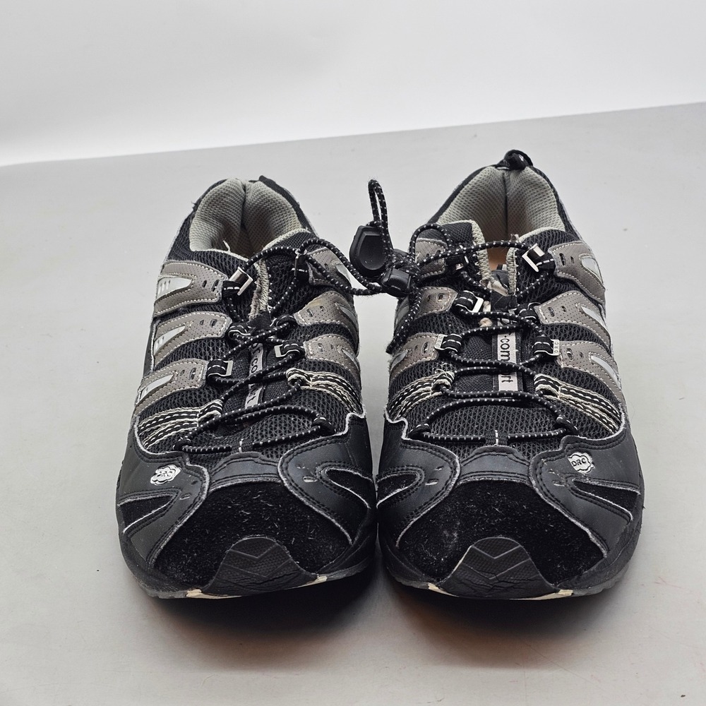 Dr. Comfort Performance Mens Athletic Shoes Black Grey Wide 10.5W 9910 Sneaker
